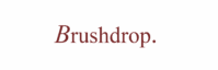 BRUSHDROP